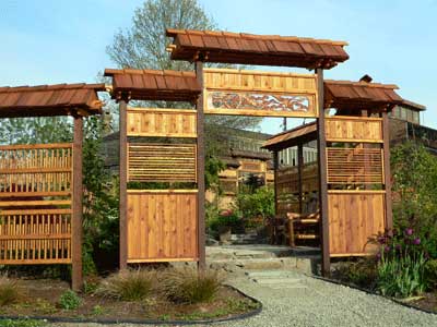 Japanese gate